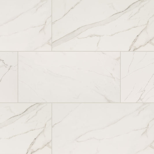 MSICalacatta Venato Porcelain 12x24 Polished MSI Tile 0.39 Inch Calacatta Venato Porcelain 12x24 Polished MSI Tile 0.39 Inch