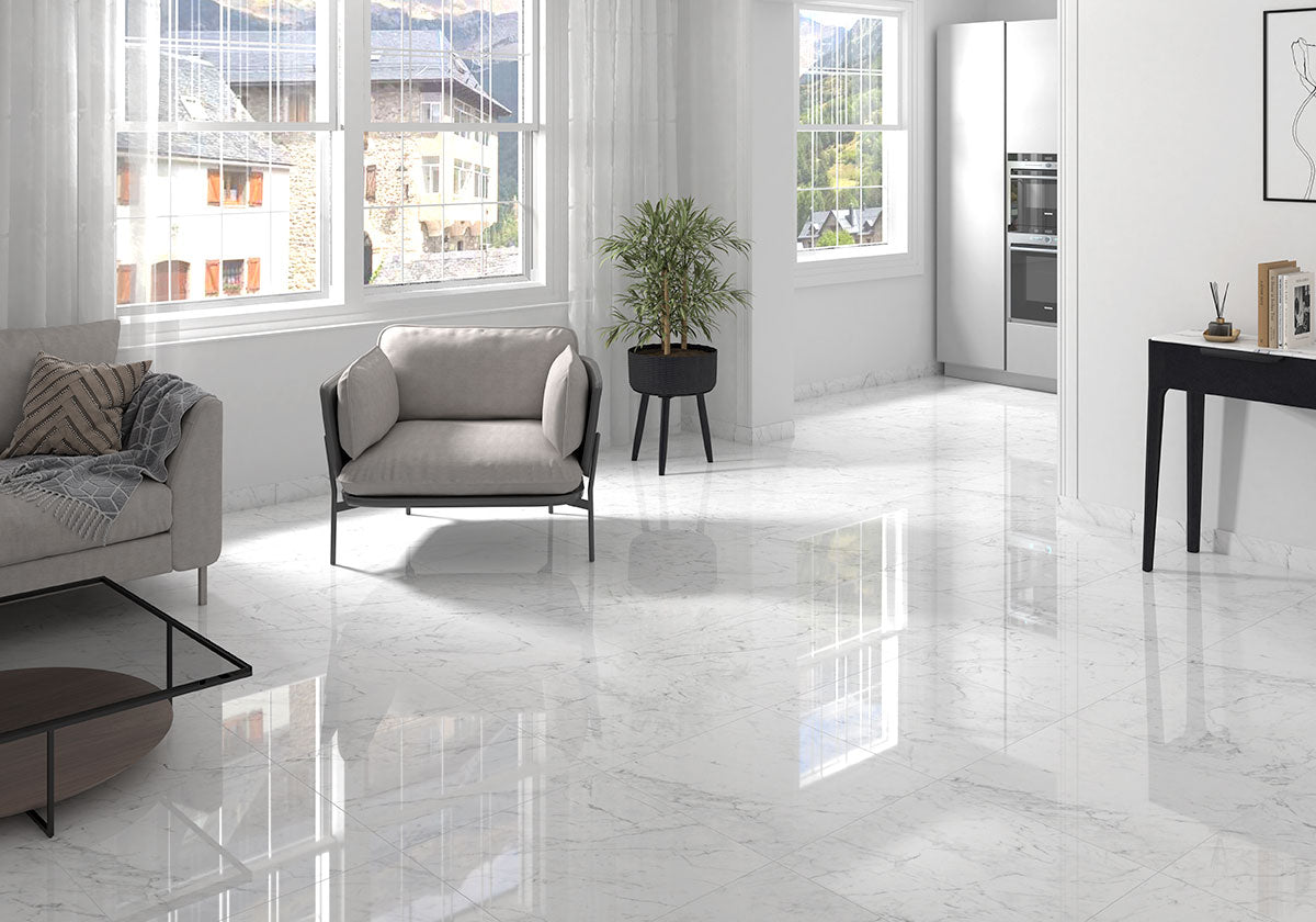 MSICarrara Bianco Porcelain 24x24 Matte MSI Tile 0.39 Thickness Carrara Bianco Porcelain 24x24 Matte MSI Tile 0.39 Thickness