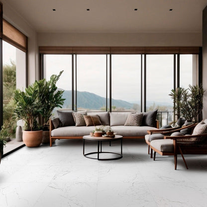 MSICarrara Porcelain 24x24 Matte MSI Tile 0.39 Thickness Carrara Porcelain 24x24 Matte MSI Tile 0.39 Thickness