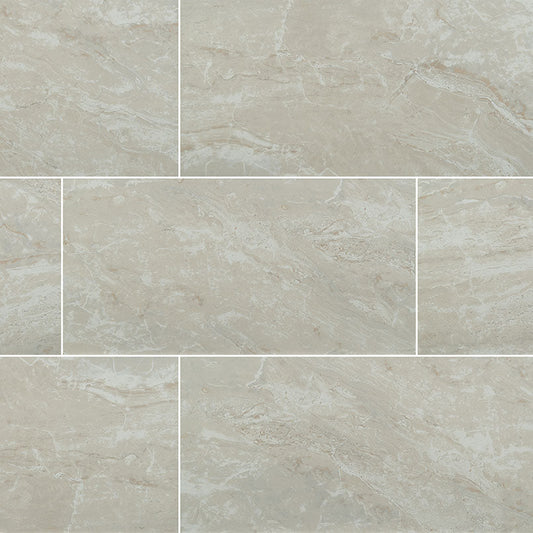 MSIIvory Porcelain 24x24 Polished MSI Tile Thickness 0.39 Inch Ivory Porcelain 24x24 Polished MSI Tile Thickness 0.39 Inch