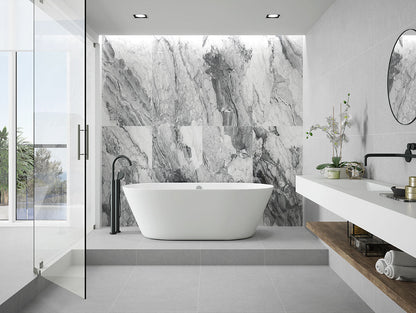 MSIOnda Gray Porcelain 24x24 Matte MSI Tile 0.39 Thickness Onda Gray Porcelain 24x24 Matte MSI Tile 0.39 Thickness