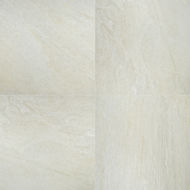 MSIQuartz White Porcelain 24x48 Matte MSI Tile 0.39 Thickness Quartz White Porcelain 24x48 Matte MSI Tile 0.39 Thickness