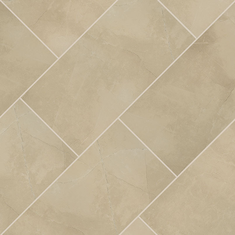 MSISande Cream Porcelain 24x48 Polished MSI Tile 0.46 Thickness Sande Cream Porcelain 24x48 Polished MSI Tile 0.46 Thickness