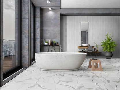 MSIStatuary Porcelain 12x24 Polished MSI Tile 0.37 Thickness Statuary Porcelain 12x24 Polished MSI Tile 0.37 Thickness