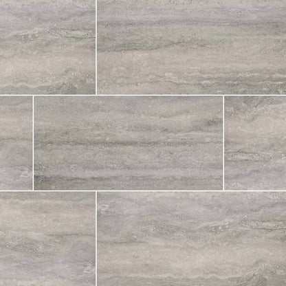 MSIVeneto Gray Porcelain 12x24 Polished MSI Tile 0.40 Thickness Veneto Gray Porcelain 12x24 Polished MSI Tile 0.40 Thickness