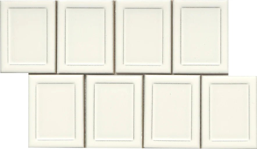 Emser TileEMSER TILE Cuadro 4" X 5" Frame, Glazed Porcelain White9" X 14" FlatEMSER TILE Cuadro 4" X 5" Frame, Glazed Porcelain