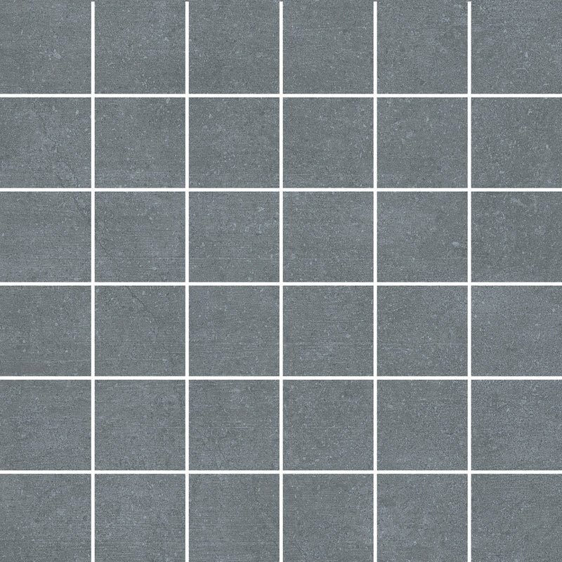 Emser TileEMSER TILE Fixt Cement Mosaic 2X2 Solid 2" X 2", Glazed Porcelain Dark GrayMosaic 2X2 SolidEMSER TILE Fixt Cement Mosaic 2X2 Solid 2" X 2", Glazed Porcelain