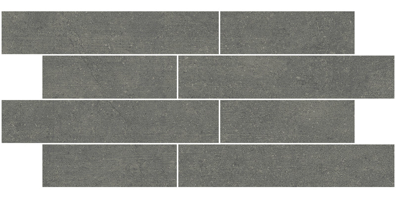 Emser TileEMSER TILE Fixt Cement Mosaic Linear Solid 12" X 24", Glazed Porcelain Dark GreigeMosaic 12" X 24" LinearEMSER TILE Fixt Cement Mosaic Linear Solid 12" X 24", Glazed Porcelain