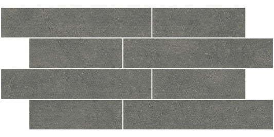 Emser TileEMSER TILE Fixt Cement Mosaic Linear Solid 12" X 24", Glazed Porcelain Dark GreigeMosaic 12" X 24" LinearEMSER TILE Fixt Cement Mosaic Linear Solid 12" X 24", Glazed Porcelain