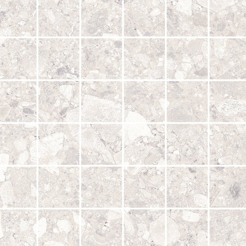 Emser TileEMSER TILE Fixt Stone Mosaic 2X2 Solid 2" X 2", Glazed Porcelain WhiteMosaic 2X2 SolidEMSER TILE Fixt Stone Mosaic 2X2 Solid 2" X 2", Glazed Porcelain