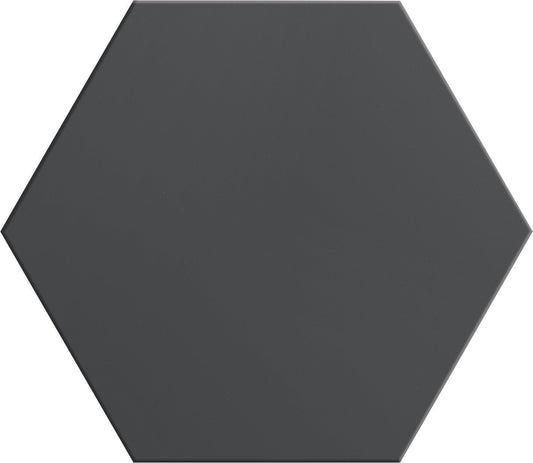 Emser TileEMSER TILE Heksa 8" X 9" Hex Glazed Porcelain (9.925 SF per box) Black8" X 9" HexEMSER TILE Heksa 8" X 9" Hex Glazed Porcelain (9.925 SF per box)