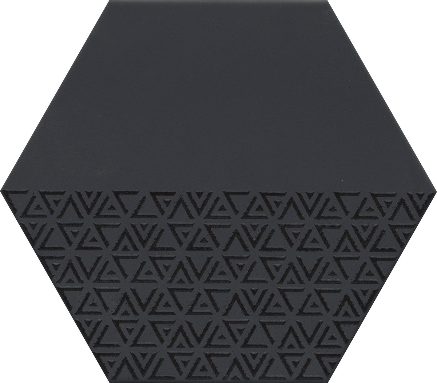 Emser TileEMSER TILE Rhythm 11" X 13" Glazed Porcelain (10.7520 SF per box) Hex Black Pattern11" X 13"EMSER TILE Rhythm 11" X 13" Glazed Porcelain (10.7520 SF per box)