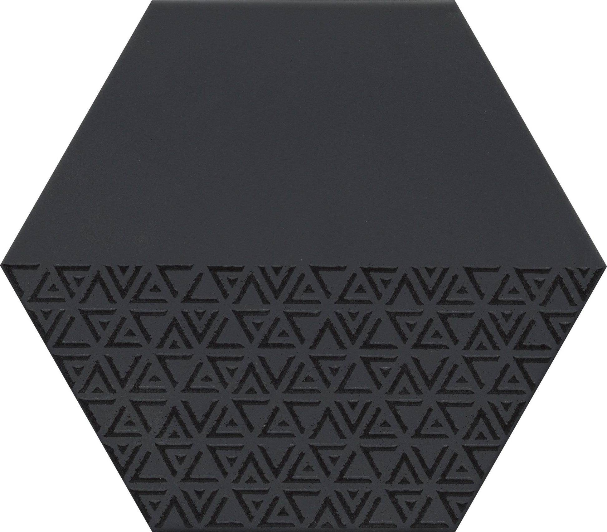 Emser TileEMSER TILE Rhythm 11" X 13" Glazed Porcelain (10.7520 SF per box) Hex Black Pattern11" X 13"EMSER TILE Rhythm 11" X 13" Glazed Porcelain (10.7520 SF per box)