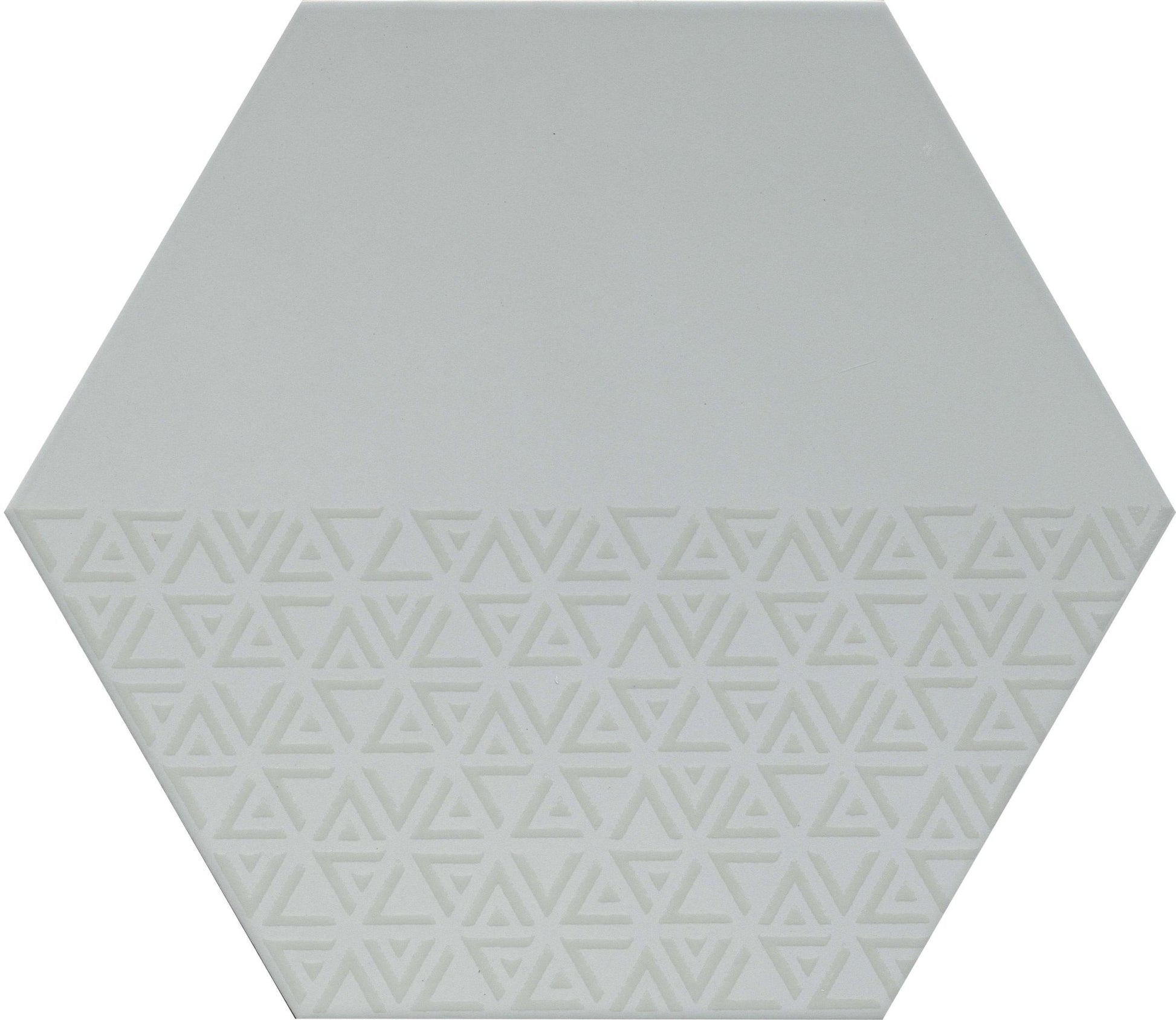 Emser TileEMSER TILE Rhythm 11" X 13" Glazed Porcelain (10.7520 SF per box) Hex Silver Pattern11" X 13"EMSER TILE Rhythm 11" X 13" Glazed Porcelain (10.7520 SF per box)