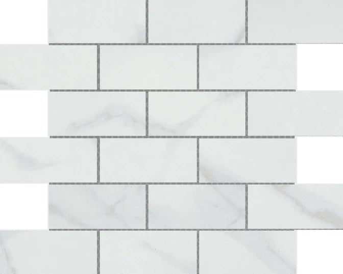 Emser TileEMSER TILE Serendra Mosaic 2X4 Offset Solid 2" X 4", Glazed Porcelain Luna2" X 4"EMSER TILE Serendra Mosaic 2X4 Offset Solid 2" X 4", Glazed Porcelain