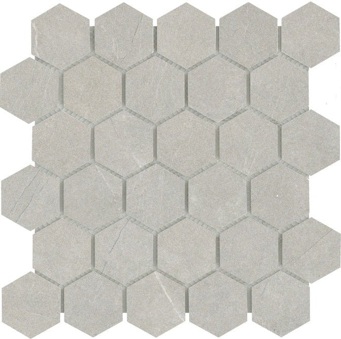 Emser TileEMSER TILE Solara Mosaic 2" Hex Solid 2", Glazed Porcelain YarisMosaic 2" Hex SolidEMSER TILE Solara Mosaic 2" Hex Solid 2", Glazed Porcelain