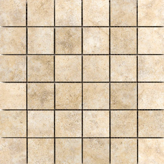 Emser TileEMSER TILE Toledo Mosaic 2X2 Solid 2" X 2", Glazed Ceramic (8.358 SF per box) Beige2" X 2"EMSER TILE Toledo Mosaic 2X2 Solid 2" X 2", Glazed Ceramic (8.358 SF per box)