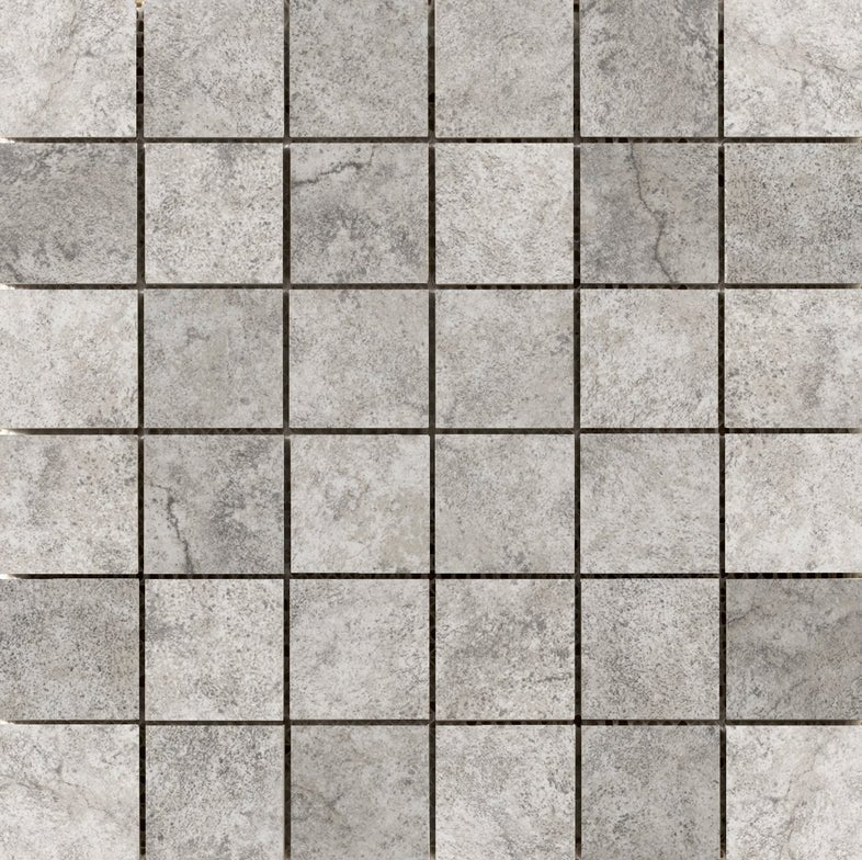 Emser TileEMSER TILE Toledo Mosaic 2X2 Solid 2" X 2", Glazed Ceramic (8.358 SF per box) Silver2" X 2"EMSER TILE Toledo Mosaic 2X2 Solid 2" X 2", Glazed Ceramic (8.358 SF per box)