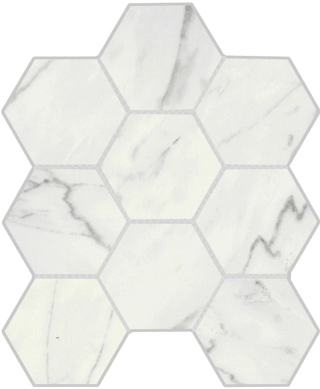 Emser TileEMSER TILE Vara Mosaic 3" Hex Solid 3" Hex, Glazed Porcelain Groven Hex Solid Mosaic3"EMSER TILE Vara Mosaic 3" Hex Solid 3" Hex, Glazed Porcelain