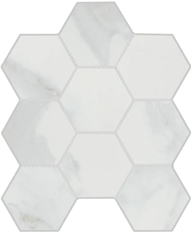 Emser TileEMSER TILE Vara Mosaic 3" Hex Solid 3" Hex, Glazed Porcelain Varzo Hex Solid Mosaic3"EMSER TILE Vara Mosaic 3" Hex Solid 3" Hex, Glazed Porcelain