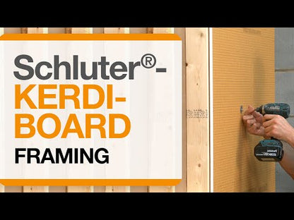 Schluter®-KERDI-BOARD-ZS/-ZT Screws and washers for fastening KERDI-BOARD panels to stud framing