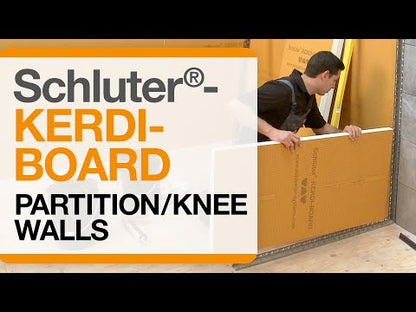 Schluter®-KERDI-BOARD-ZB U-shaped profile for reinforcement of KERDI-BOARD structures to be tiled