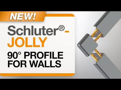 Schluter®-JOLLY Finishing and edge-protection profile for outside wall corners and edges