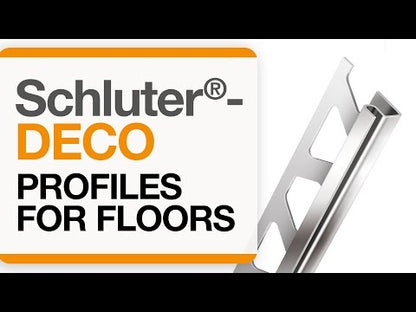 Schluter®-DECO Decorative edge-protection profile for floors