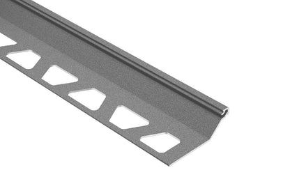 MAGMASCHLUTER SYSTEM Schluter®-FINEC-SQ Finishing and edge protection profile with a slim, squared reveal aluminumpewter15 mm (9/16")SCHLUTER SYSTEM Schluter®-FINEC-SQ Finishing and edge protection profile with a slim, squared reveal