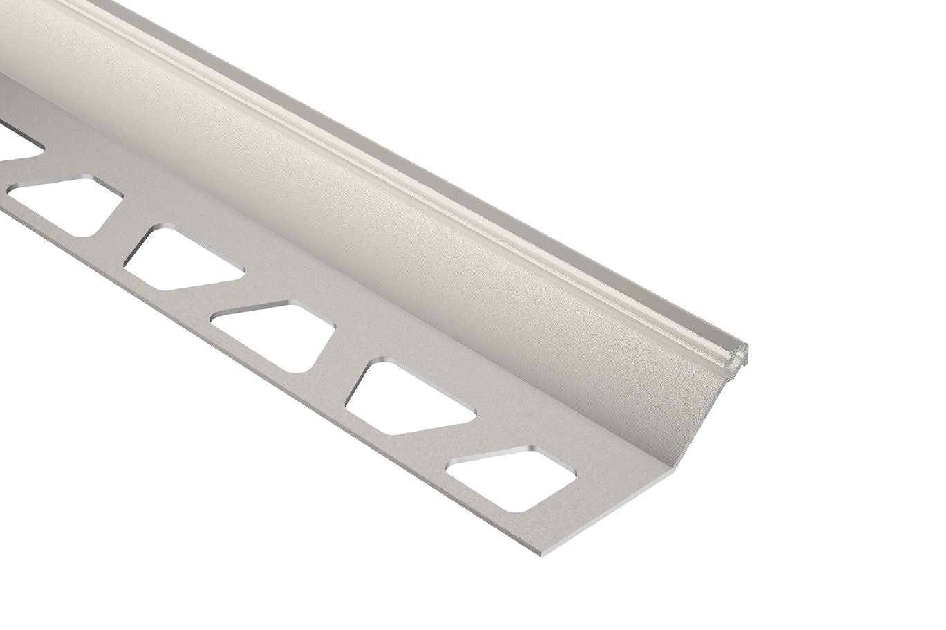 MAGMASCHLUTER SYSTEM Schluter®-FINEC-SQ Finishing and edge protection profile with a slim, squared reveal aluminumgreige15 mm (9/16")SCHLUTER SYSTEM Schluter®-FINEC-SQ Finishing and edge protection profile with a slim, squared reveal