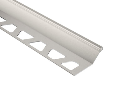 MAGMASCHLUTER SYSTEM Schluter®-FINEC-SQ Finishing and edge protection profile with a slim, squared reveal aluminumgreige15 mm (9/16")SCHLUTER SYSTEM Schluter®-FINEC-SQ Finishing and edge protection profile with a slim, squared reveal