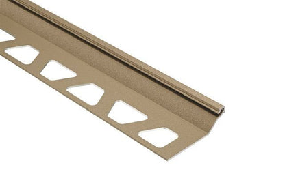 MAGMASCHLUTER SYSTEM Schluter®-FINEC-SQ Finishing and edge protection profile with a slim, squared reveal aluminumbeige11 mm (7/16")SCHLUTER SYSTEM Schluter®-FINEC-SQ Finishing and edge protection profile with a slim, squared reveal