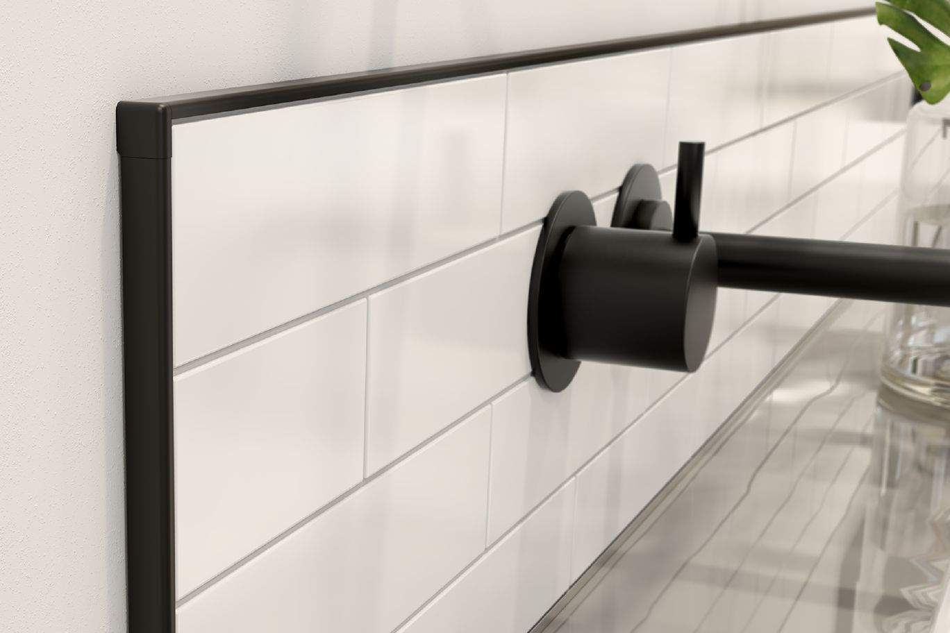 MAGMASCHLUTER SYSTEM Schluter®-JOLLY Finishing and edge-protection profile for outside wall corners and edges aluminumbeige6 mm (1/4")-2.5 m (8' 2-1/2")SCHLUTER SYSTEM Schluter®-JOLLY Finishing and edge-protection profile for outside wall corners and edges