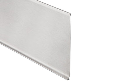 MAGMASCHLUTER SYSTEMS Schluter®-DESIGNBASE-SL Wall base profile stainless steel V2Abrushed stainless steel160 mm (6-3/8)SCHLUTER SYSTEMS Schluter®-DESIGNBASE-SL Wall base profile