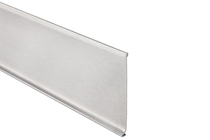 MAGMASCHLUTER SYSTEMS Schluter®-DESIGNBASE-SL Wall base profile stainless steel V2Abrushed stainless steel110 mm (4-3/8")SCHLUTER SYSTEMS Schluter®-DESIGNBASE-SL Wall base profile