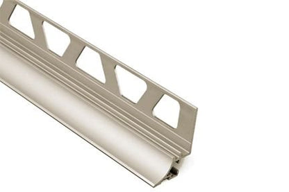 MAGMASCHLUTER SYSTEMS Schluter®-DILEX-AHKA Cove-shaped profile for tile installations against existing surfaces aluminumsatin nickel anodized12.5 mm (1/2")-250 cm (8' 2-1/2")SCHLUTER SYSTEMS Schluter®-DILEX-AHKA Cove-shaped profile for tile installations against existing surfaces