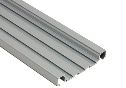 MAGMASCHLUTER SYSTEMS Schluter®-QUADEC-FS Edging profile with double rail for bonding accent tile aluminumsatin anodizedSCHLUTER SYSTEMS Schluter®-QUADEC-FS Edging profile with double rail for bonding accent tile