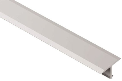 MAGMASCHLUTER SYSTEMS Schluter®-RENO-T Retrofit edge-protection profile for same-height, hard surface transitions aluminumsatin anodized25 mm (1")SCHLUTER SYSTEMS Schluter®-RENO-T Retrofit edge-protection profile for same-height, hard surface transitions