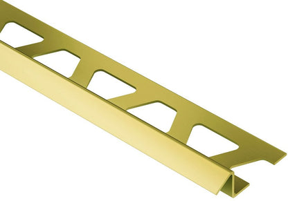 MAGMASCHLUTER SYSTEMS Schluter®-RENO-TK Edge-protection profile with minimum reveal for sloped transitions brassbrass8 mm (5/16")SCHLUTER SYSTEMS Schluter®-RENO-TK Edge-protection profile with minimum reveal for sloped transitions