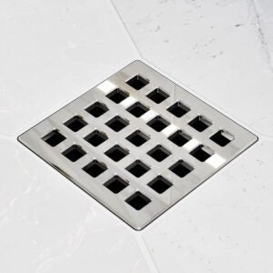 Ebbe ProQuadra Pro Drain Cover Polished ChromeQuadra Pro Drain Cover