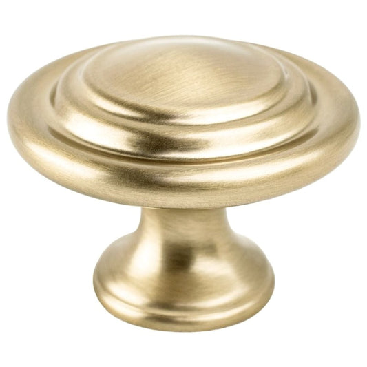 BerensonBerenson Advantage-4 Ringed Knob, Champagne, 1-5/16" Berenson Advantage-4 Ringed Knob, Champagne, 1-5/16"