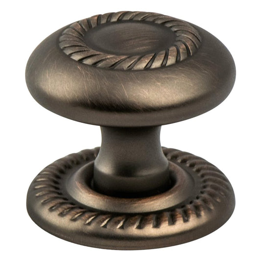 BerensonBerenson Advantage Plus-4 Roped Knob, Verona Bronze, 1-1/4" Berenson Advantage Plus-4 Roped Knob, Verona Bronze, 1-1/4"