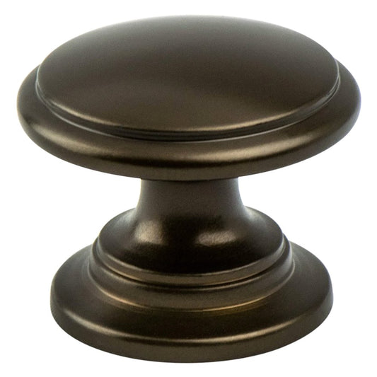 BerensonBerenson Adagio Round Knob, Oil-Rubbed Bronze, 1-3/16" Berenson Adagio Round Knob, Oil-Rubbed Bronze, 1-3/16"