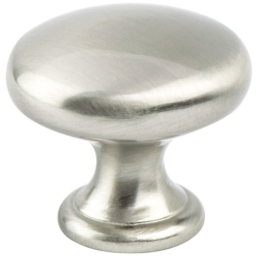 BerensonBerenson Advantage Plus-7 Round Knob, Brushed Nickel, 31mm Berenson Advantage Plus-7 Round Knob, Brushed Nickel, 31mm