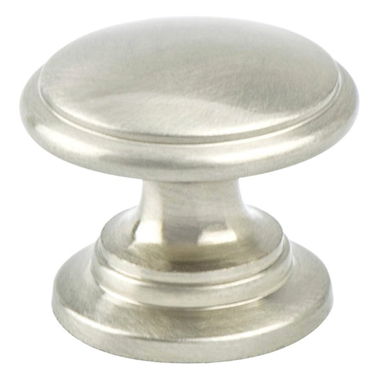 BerensonBerenson Andante Round Knob, Brushed Nickel, 1-3/16" Berenson Andante Round Knob, Brushed Nickel, 1-3/16"