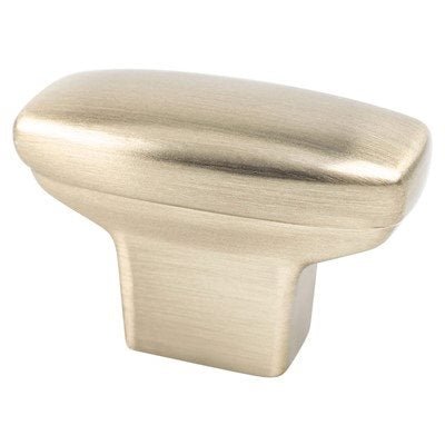 BerensonBerenson Advantage-1 Rounded Rectangle Knob, Champagne, 1-7/16" Berenson Advantage-1 Rounded Rectangle Knob, Champagne, 1-7/16"