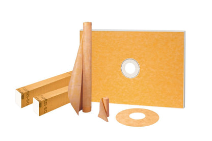 SCHLUTER SYSTEMSSchluter®-KERDI-SHOWER-KIT Shower kit without drain components 38" X 60" (97 X 152)centerSchluter®-KERDI-SHOWER-KIT Shower kit without drain components