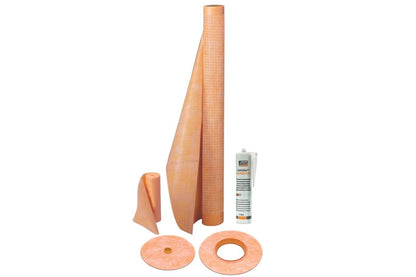 SCHLUTER SYSTEMSSchluter®-KERDI-TUBKIT Complete bathtub surround kit 7 m² (75 ft²)Schluter®-KERDI-TUBKIT Complete bathtub surround kit