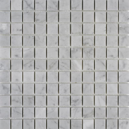 Arizona TileARIZONA TILE Bianco Carrara Bianco Carrara1 x 1 MeshHonedARIZONA TILE Bianco Carrara