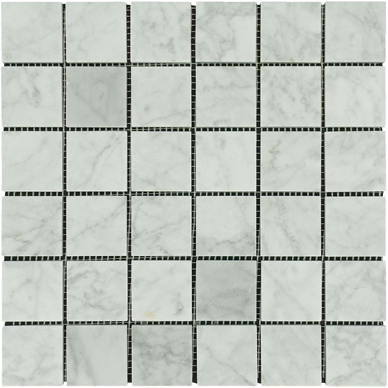 Arizona TileARIZONA TILE Bianco Carrara Bianco Carrara2 x 2 MeshHonedARIZONA TILE Bianco Carrara